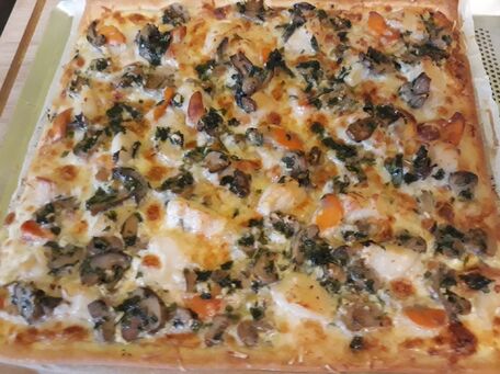 Recette Pizza Aux Noix De Saint Jacques Contenu