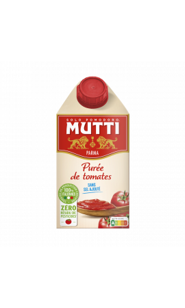 Purée de tomates Mutti 500g Contenu