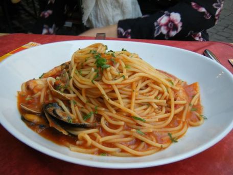 RECIPE MAIN IMAGE Spaghetti aux fruits de mer
