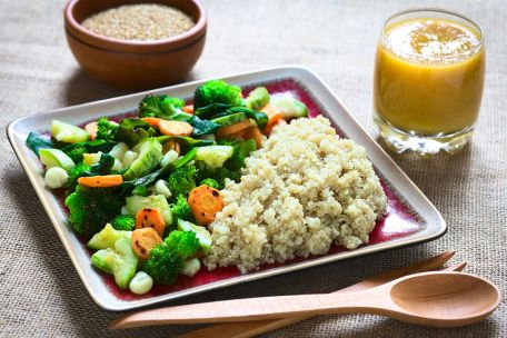 RECIPE MAIN IMAGE Quinoa au brocoli et au Parmesan
