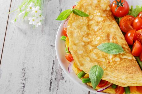 RECIPE MAIN IMAGE Omelette aux légumes et au thon