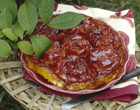 RECIPE MAIN IMAGE Tatin de tomates caramélisées à la vanille