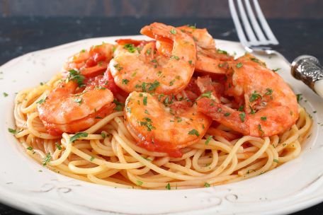 RECIPE MAIN IMAGE Spaghettis aux fruits de mer