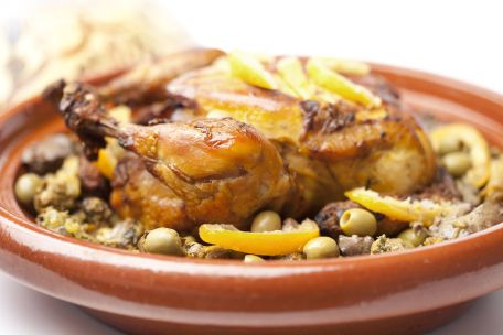 RECIPE MAIN IMAGE Tajine de poulet aux olives