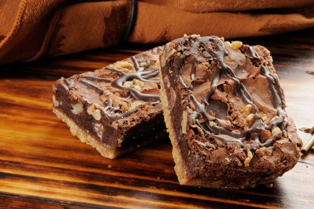 RECIPE MAIN IMAGE Brownie chocolat noir et caramel