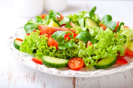 RECIPE MAIN IMAGE Salade d'été & sorbet tomate