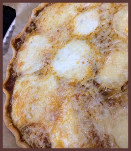 RECIPE MAIN IMAGE Tarte ratatouille (chorizo) mozzarella