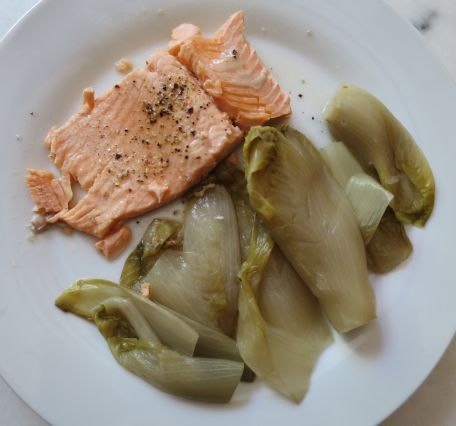 Recette FILET DE TRUITE BIO ENDIVES VAPEUR - Contenu Recette FILET DE TRUITE BIO ENDIVES VAPEUR - Contenu