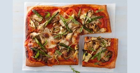 RECIPE MAIN IMAGE Pizza végétarienne