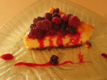 RECIPE MAIN IMAGE MES PLATS PREFERES A TRAVERS MES VOYAGES !  NEW YORK :  CHEESECAkE AUX FRAMBOISES !!!