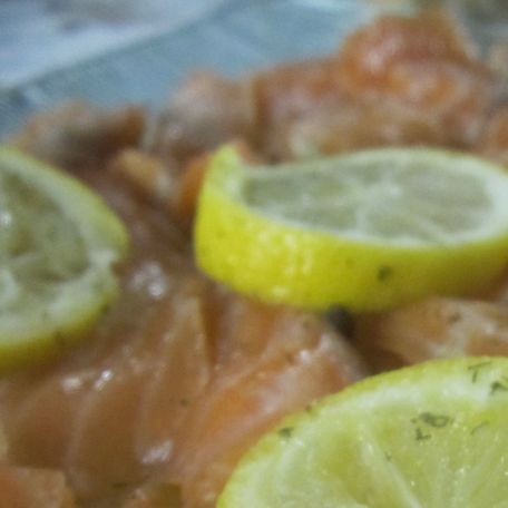 RECIPE MAIN IMAGE Filets de saumon frais  mariné  \