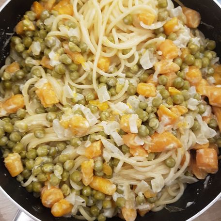 RECIPE MAIN IMAGE Spaghetti legumes