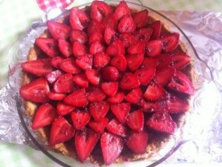 RECIPE MAIN IMAGE Tarte aux fraises :)