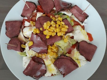 RECIPE MAIN IMAGE Salade des carnivores