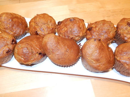 RECIPE MAIN IMAGE Muffins à la carotte et pépites de chocolat