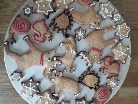 Recette Petits biscuits de Noël - Contenu