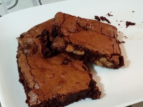 RECIPE MAIN IMAGE Brownies chocolat banane
