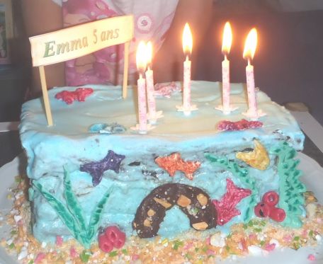 Recette Gateau Anniversaire Aquarium Contenu