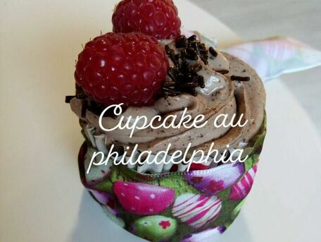 RECIPE MAIN IMAGE Cup-cake au philadelphia chocolat