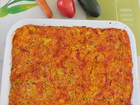 RECIPE MAIN IMAGE Lasagnes courgettes carottes et tofu fumé