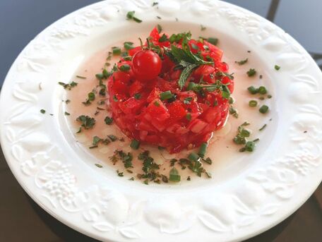 RECIPE MAIN IMAGE Tartare de tomates 