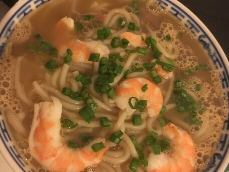 RECIPE MAIN IMAGE Soupe Chinoise aux crevettes