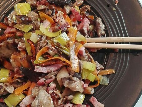 RECIPE MAIN IMAGE Porc aux légumes à la chinoise