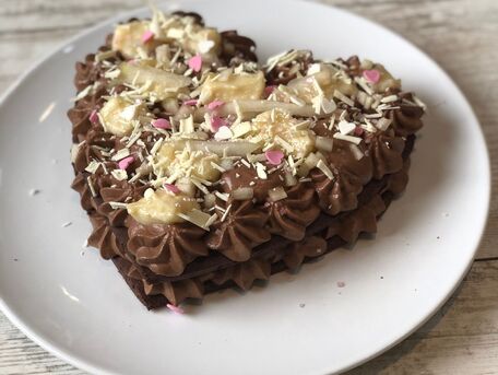 Recette Gateau Coeur Poire Chocolat Contenu