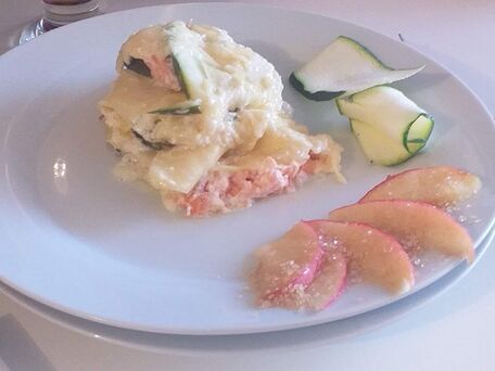 RECIPE MAIN IMAGE Lasagnes de courgettes et saumon