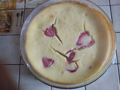 RECIPE MAIN IMAGE Cheesecake à la fraise