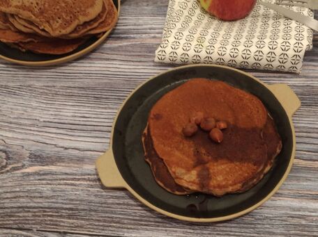RECIPE MAIN IMAGE Pancakes moelleux à la farine de châtaigne