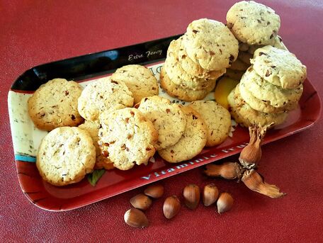 RECIPE MAIN IMAGE Cookies aux noisettes