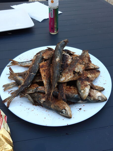 RECIPE MAIN IMAGE Sardines grillées au piment et soja 