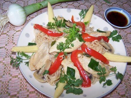 RECIPE MAIN IMAGE Wok asiatique de poulet