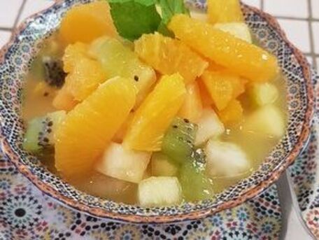 RECIPE MAIN IMAGE Salade de fruit orientale