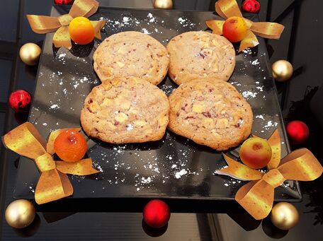 RECIPE MAIN IMAGE Cookies framboises-chocolat blanc