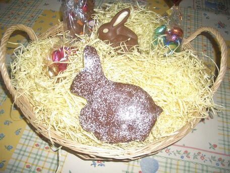 RECIPE MAIN IMAGE Lapin au chocolat façon Lammele de Pâques
