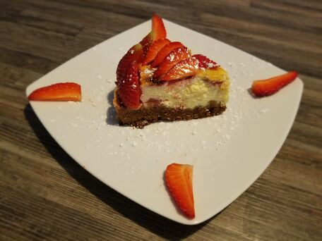 RECIPE MAIN IMAGE Cheesecake aux fraises