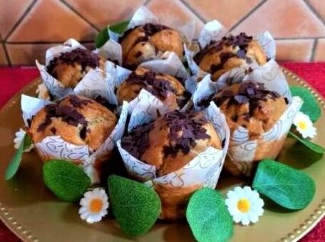 RECIPE MAIN IMAGE Farmer's Muffins Arachides et Pépites de Maïs & de Chocolat Noir
