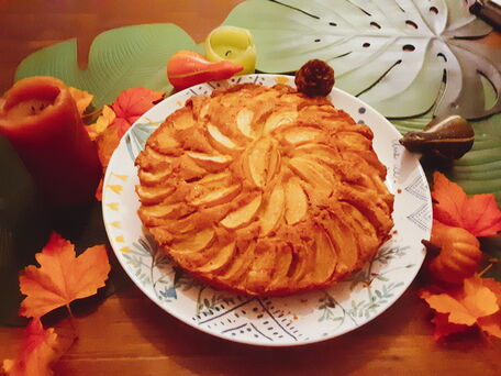 RECIPE MAIN IMAGE Gâteau tarte aux pommes