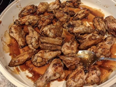 RECIPE MAIN IMAGE Cuisses de poulet sauce Teriyaki 
