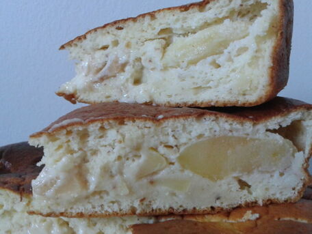 RECIPE MAIN IMAGE Gâteau de pommes au fromage blanc