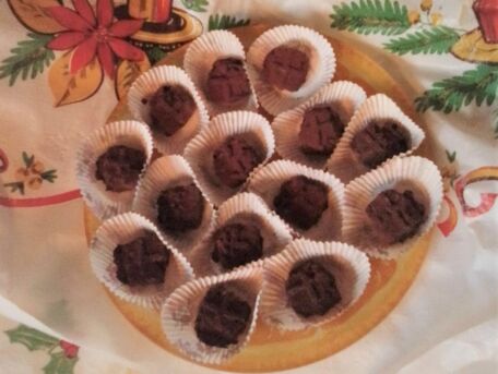 RECIPE MAIN IMAGE Choco-châtaignes en bouchées pour la fin de l'année