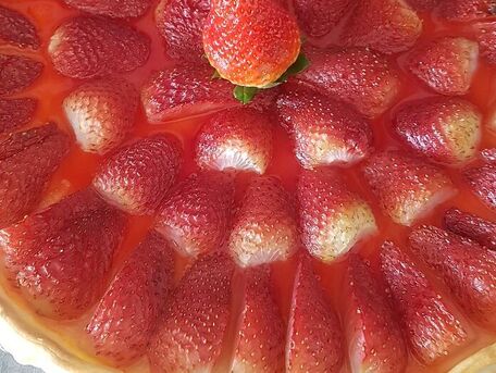 RECIPE MAIN IMAGE Tarte aux fraises