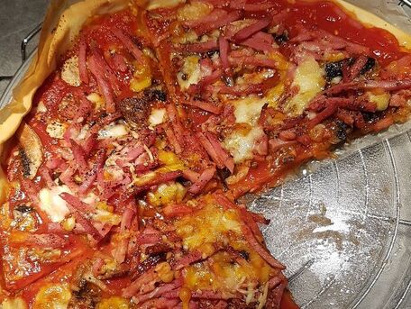 RECIPE MAIN IMAGE pizza jambon champignons