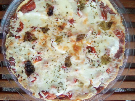 RECIPE MAIN IMAGE Pizza mozzarella maison