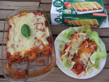 RECIPE MAIN IMAGE Cannelloni sauce tomate et béchamel