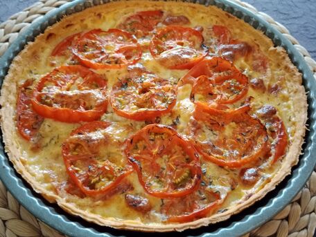 RECIPE MAIN IMAGE tarte aux tomates fraiches