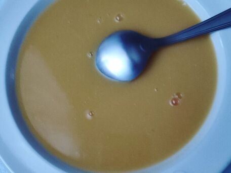 RECIPE MAIN IMAGE Soupe lentilles corail carottes.