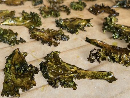RECIPE MAIN IMAGE Chips de chou kale 